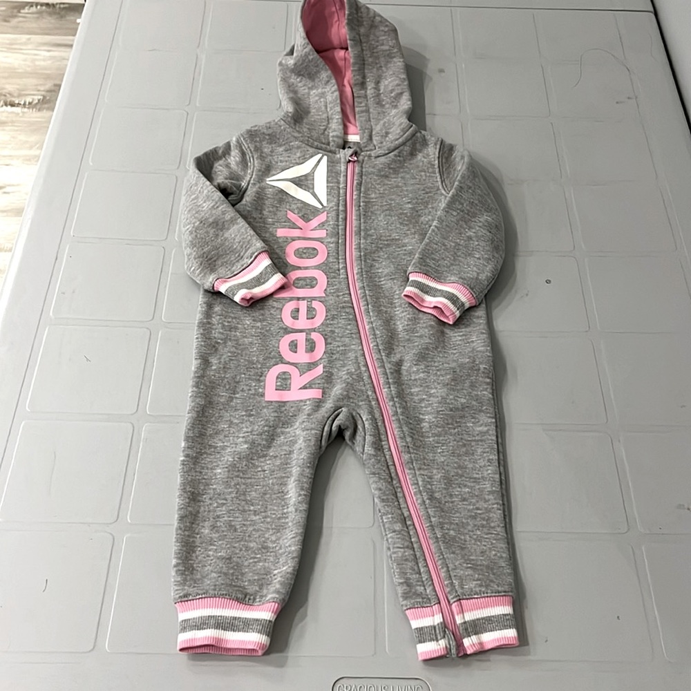 NWOT Baby Girls Reebok onesie or jacket